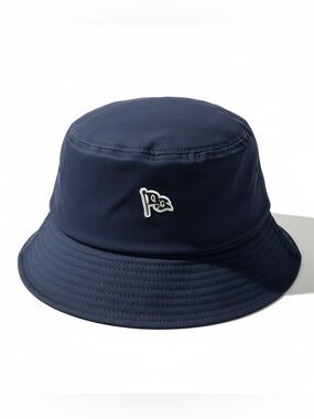 Quiet Golf Bucket Hat Navy Logo Cotton NWOT One Size Streetwear